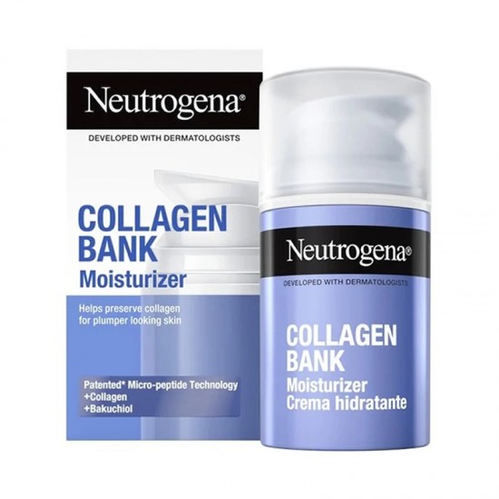Neutrogena Collagen Bank Moisturizer Ενυδατική Κρέμα Νύχτας με Κολλαγόνο 50g