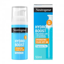 Neutrogena Hydro Boost Hydrating Fluid SPF50 Ενυδατική Κρέμα Ημέρας 50ml