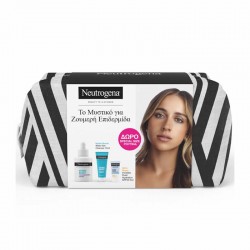 Neutrogena Hydro Boost Niacinamide Serum Promo Ορός 10% Νιασιναμίδης 30ml + ΔΩΡΟ Νεσεσέρ με Water Gel Cleanser 15ml & Ultra Sheer Invisible Fluid SPF50 5ml