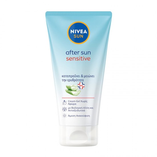 Nivea After Sun Sensitive Lotion Ενυδατικό & Καταπραϋντικό Γαλάκτωμα 175ml