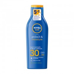 Nivea Sun Protect & Moisture Body Lotion SPF30 Αντηλιακό Γαλάκτωμα Σώματος 200ml