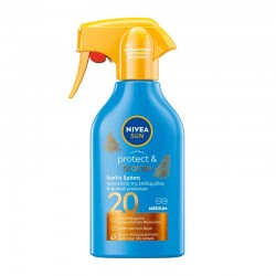 Nivea Sun Protect & Bronze Trigger Spray SPF20 Αντηλιακό Γαλάκτωμα Σώματος σε Σπρέι για Διατήρηση Μαυρίσματος 270ml