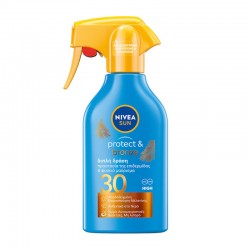 Nivea Sun Protect & Bronze Trigger Spray SPF30 Αντηλιακό Γαλάκτωμα Σώματος σε Σπρέι για Διατήρηση Μαυρίσματος 270ml