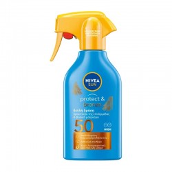 Nivea Sun Protect & Bronze Trigger Spray SPF50 Αντηλιακό Γαλάκτωμα Σώματος σε Σπρέι για Διατήρηση Μαυρίσματος 270ml