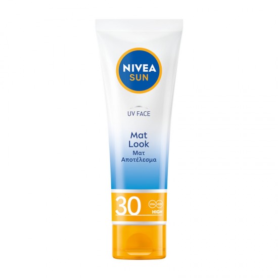Nivea Sun UV Face Mat Look SPF30 Αντηλιακή Κρέμα Προσώπου για Κανονική/Μικτή Επιδερμίδα 50ml