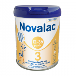 Novalac No3 Spooncap Γάλα σε Σκόνη 3ης Βρεφικής Ηλικίας 1-3 ετών με Γεύση Βανίλια 800g