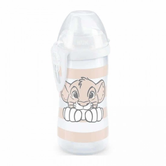 NUK First Choice Kiddy Cup Εκπαιδευτικό Μπιμπερό 12m+ Lion King 300ml