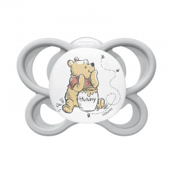 NUK Πιπίλα Σιλικόνης Air 6-18 μηνών Winnie The Pooh με Θήκη 1τμχ
