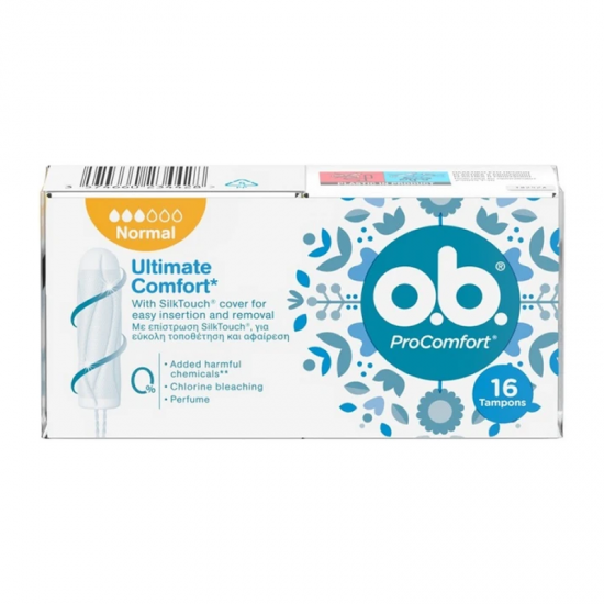 OB Pro Comfort Ταμπόν Normal 16τμχ
