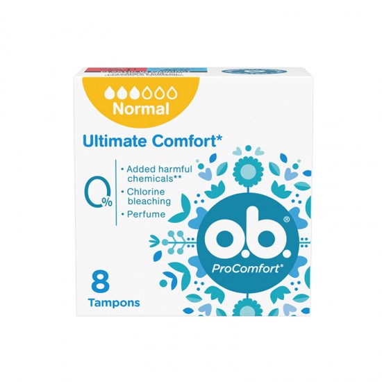 OB Pro Comfort Ταμπόν Normal 8τμχ