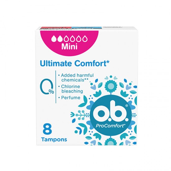 OB Pro Comfort Ταμπόν Mini 8τμχ