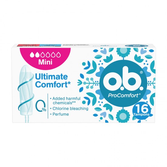 OB Pro Comfort Ταμπόν Mini 16τμχ
