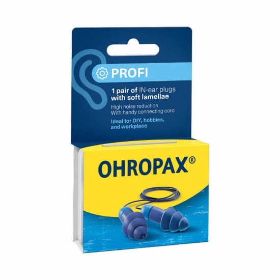 Ohropax Multi Earplugs Ωτοασπίδες Βιδωτές με Κορδόνι 1 Ζευγάρι