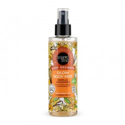 Organic Shop Body Desserts Body Mist Glow Vanilla Milkshake Λαμπερό Εκνέφωμα Σώματος με Άρωμα Βανίλιας 200ml