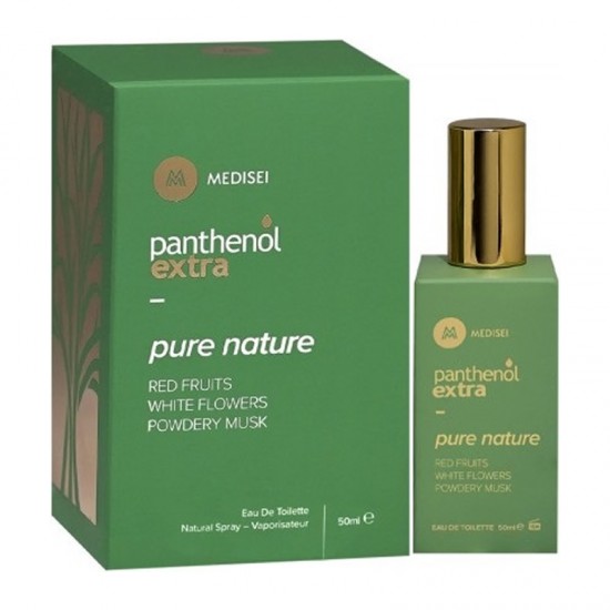 Medisei Panthenol Extra Eau de Toilette Pure Nature Γυναικείο Άρωμα με Νότες Λουλουδιών & Φρούτων 50ml