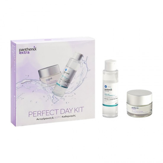 Medisei Panthenol Extra Set Perfect Perfect Day Kit Αντιγήρανση & Καθαρισμός