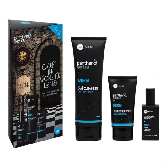Medisei Panthenol Extra Set Men Σετ Care In Wonderland Limited Edition