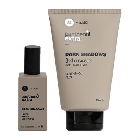 Medisei Panthenol Extra Set Path of Shadow Limited Edition Ολοκληρωμένη Αρωματική Εμπειρία για τον Άνδρα που Μεταμορφώνεται με Αυτοπεποίθηση