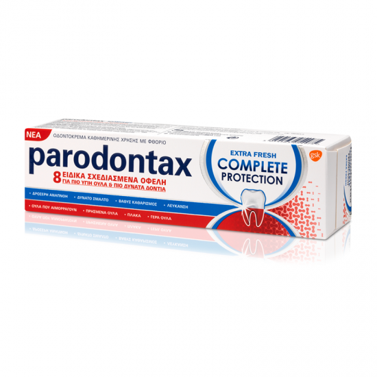 Parodontax Complete Protection Extra Fresh Οδοντόκρεμα για Ούλα που Αιμορραγούν 75ml
