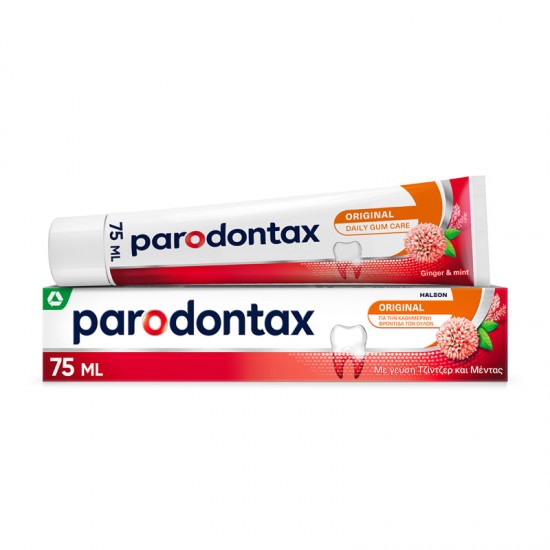 Parodontax Original Toothpaste Οδοντόκρεμα για Ούλα που Αιμοραγούν με γεύση Μέντας και Τζίντζερ 75ml