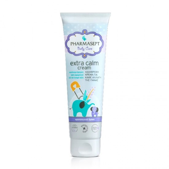 Pharmasept Baby Care Extra Calm Cream Κρέμα Εντατικής Προστασίας & Αδιαβροχοποίησης για Αλλαγή Πάνας 150ml