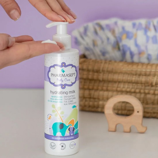 Pharmasept Baby Care Hydrating Milk Βρεφικό Ενυδατικό Γαλάκτωμα για Σώμα & Πρόσωπο 250ml
