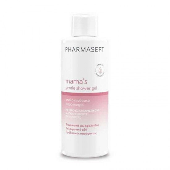 Pharmasept Mama’s Gentle Shower Gel Εξαιρετικά Ήπιο Αφρόλουτρο Καθημερινής Χρήσης για Σώμα & Ευαίσθητη Περιοχή κατά τη Διάρκεια της Εγκυμοσύνης & Μετά 250ml