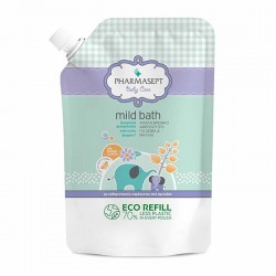 Pharmasept Baby Mild Bath Refill Απαλό Βρεφικό Αφρόλουτρο για Σώμα & Μαλλιά 900ml