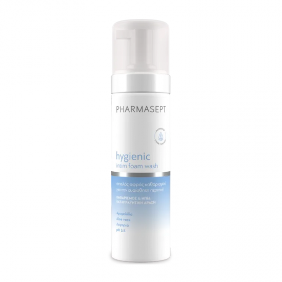 Pharmasept Hygienic Intim Foam Wash Απαλός Αφρός Καθαρισμού Ευαίσθητης Περιοχής 200ml