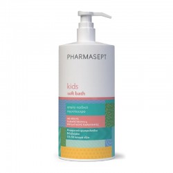Pharmasept Kids Soft Bath Απαλό Παιδικό Αφρόλουτρο με Ήπιους Καθαριστικούς & Ενυδατικούς Παράγοντες 1000ml