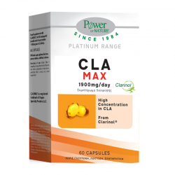 Power Health CLA Max 1900mg Συμπλήρωμα για Αδυνάτισμα και Έλεγχο Βάρους 60 Κάψουλες