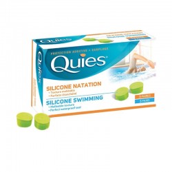 Quies Silicone Earplugs for Swimming Ωτοασπίδες Σιλικόνης για Κολύμπι 3 Ζευγάρια
