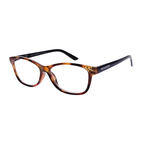 Readers Γυαλιά Πρεσβυωπίας RD140 BROWN Κοκκάλινος Σκελετός Καφέ με Θήκη
