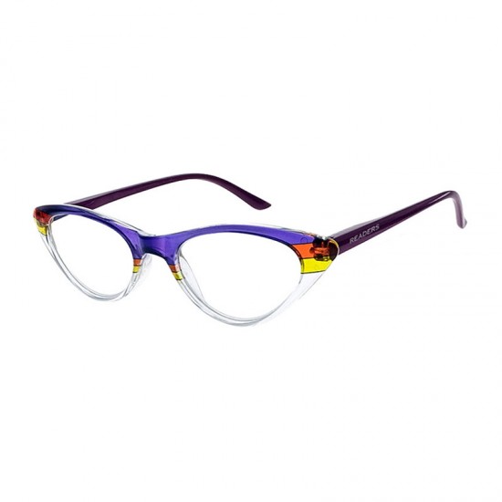 Readers Γυαλιά Πρεσβυωπίας RD152 PURPLE Κοκκάλινος Σκελετός Μωβ με Θήκη