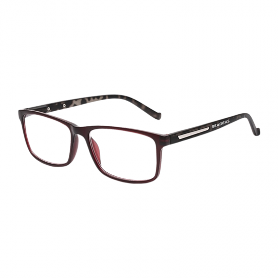 Readers Γυαλιά Πρεσβυωπίας RD251 BURGUNDY +2.50 Κοκκάλινος Σκελετός Κόκκινος Βουργουνδίας με Θήκη