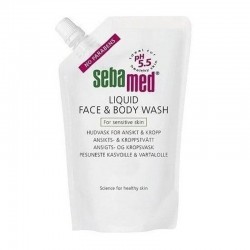 Sebamed Liquid Face & Body Wash Refill Ήπιο Καθαριστικό Προσώπου & Σώματος για Ευαίσθητη & Προβληματική Επιδερμίδα 400ml