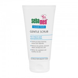 Sebamed Clear Face Gentle Scrub Απολεπιστικό Προσώπου για Βαθύ & Ήπιο Καθαρισμό για Λιπαρό Δέρμα με Τάση Ακμής 150ml