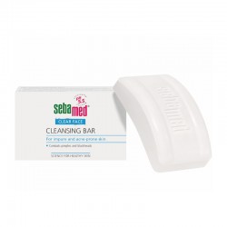 Sebamed Clear Face Cleansing Bar Σαπούνι Καθαρισμού Προσώπου για Λιπαρό Δέρμα με Τάση Ακμής 100g