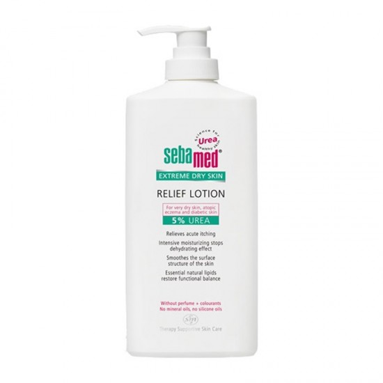 Sebamed Extreme Dry Skin Relief Lotion 5% Urea Ενυδατική & Καταπραϋντική Λοσιόν Σώματος για Πολύ Ξηρή Επιδερμίδα 400ml