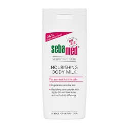 Sebamed Sensitive Skin Nourishing Body Milk Ενυδατικό Γαλάκτωμα Σώματος για Κανονική προς Ξηρή Επιδερμίδα 200ml