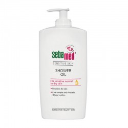Sebamed Sensitive Skin Shower Oil Λάδι Καθαρισμού Σώματος για Ευαίσθητη Κανονική προς Ξηρή Επιδερμίδα 500ml