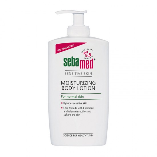 Sebamed Sensitive Skin Moisturizing Body Lotion Ενυδατική & Καταπραϋντική Λοσιόν Σώματος για Κανονική Επιδερμίδα 400ml