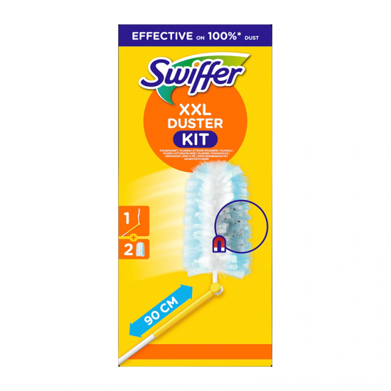 Swiffer XXL Duster Kit Σετ με Λαβή 90cm & 2 Πανιά