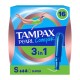 Tampax Compak Pearl Super Ταμπόν με Απλικατέρ για Μέτρια έως Μεγάλη Ροή 16τμχ