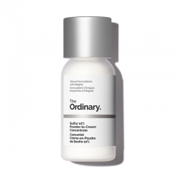 The Ordinary Sulfur 10% Powder-to-Cream Concentrate Στοχευμένη Θεραπεία για Σπυράκια 5g