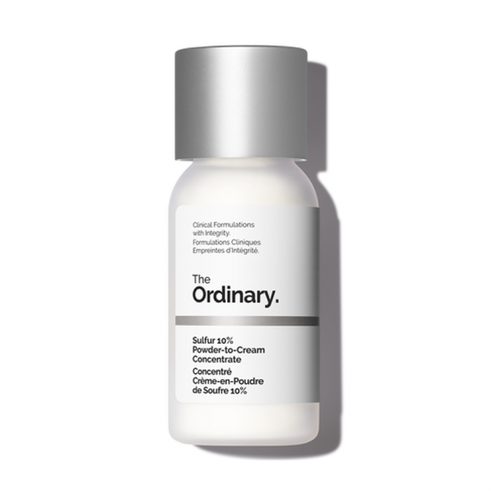 The Ordinary Sulfur 10% Powder-to-Cream Concentrate Στοχευμένη Θεραπεία για Σπυράκια 5g