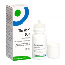 Thea Thealoz Duo Λιπαντικές Οφθαλμικές Σταγόνες με Υαλουρονικό 0,15% 10ml