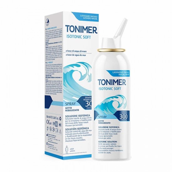 Tonimer MD Isotonic Normal Spray Ρινικό Αποσυμφορητικό Σπρέι με Στείρο Ισότονο Διάλυμα Θαλασσινού Νερού 100ml
