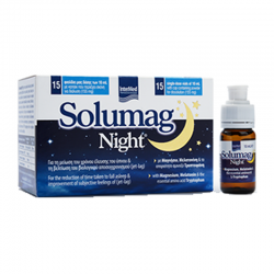 Intermed Solumag Night Συμπλήρωμα για τον Ύπνο 15 Φιαλίδια με γεύση Πορτοκάλι