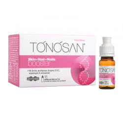Uni-Pharma Tonosan Skin-Hair-Nails Booster Συμπλήρωμα για Δέρμα-Μαλλιά-Νύχια 7ml x 15 Φιαλίδια μίας Δόσης